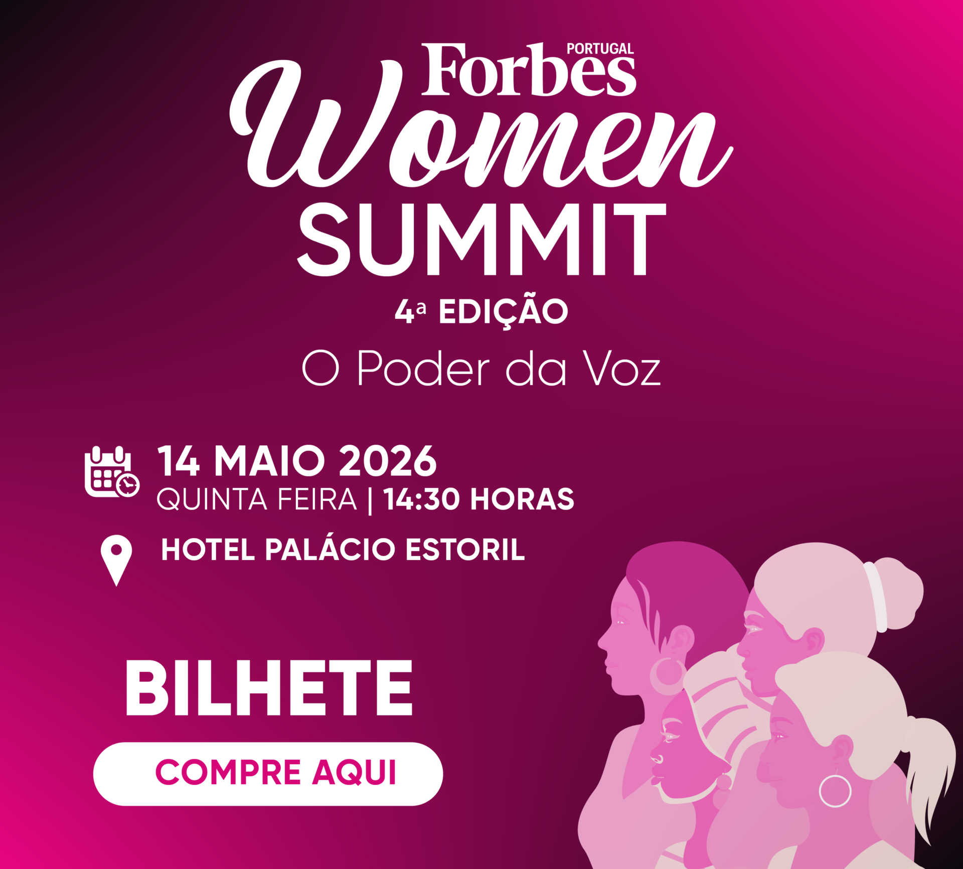 Bilhete Forbes Women Summit